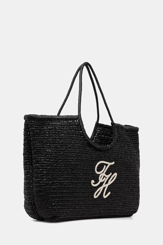 Tommy Hilfiger torebka koszyk damska SUMMER AW0AW18633 czarny SS26