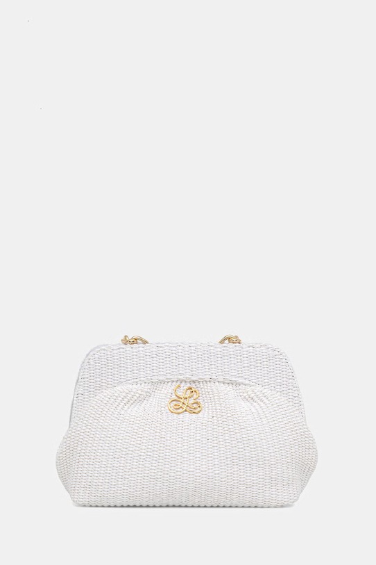 Τσάντα Luisa Spagnoli Ilarita δεν χωράει Α4 λευκό 543090