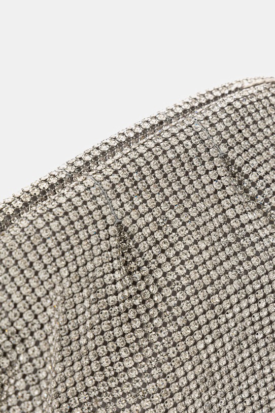 Akcesoria Luisa Spagnoli kopertówka damska Invitata C 543325 srebrny