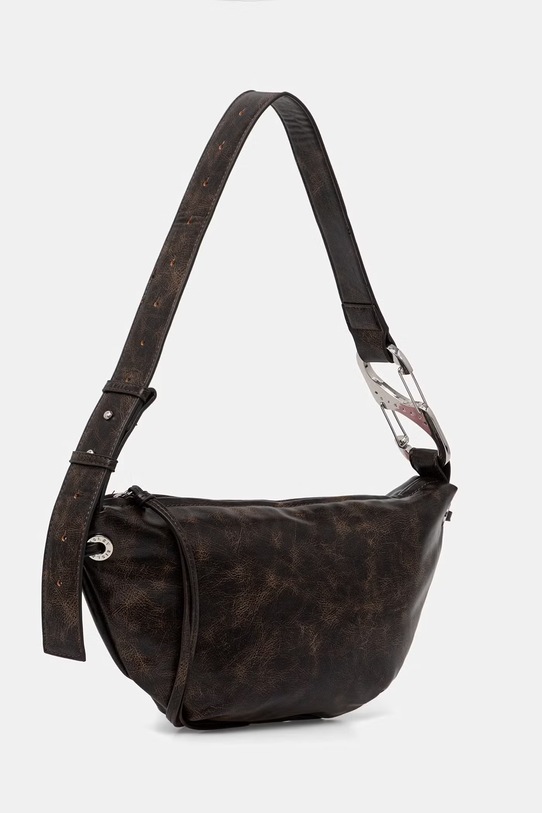 Sisley borsa cornetto da donna in similpelle 686NWY06D marrone SS26