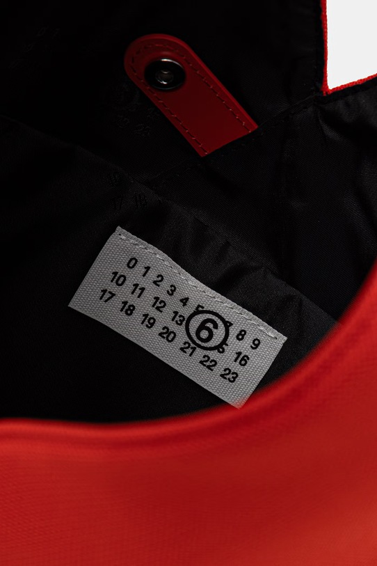 MM6 Maison Margiela torebka S54WD0043.P6414.T4020 czerwony