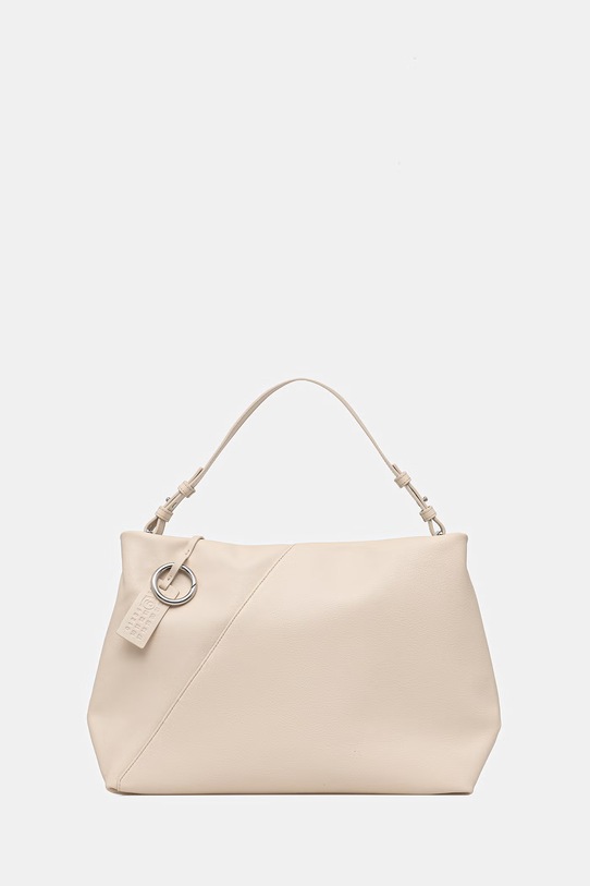 MM6 Maison Margiela torebka skóra licowa beżowy SB5WF0016.P8805.T2016