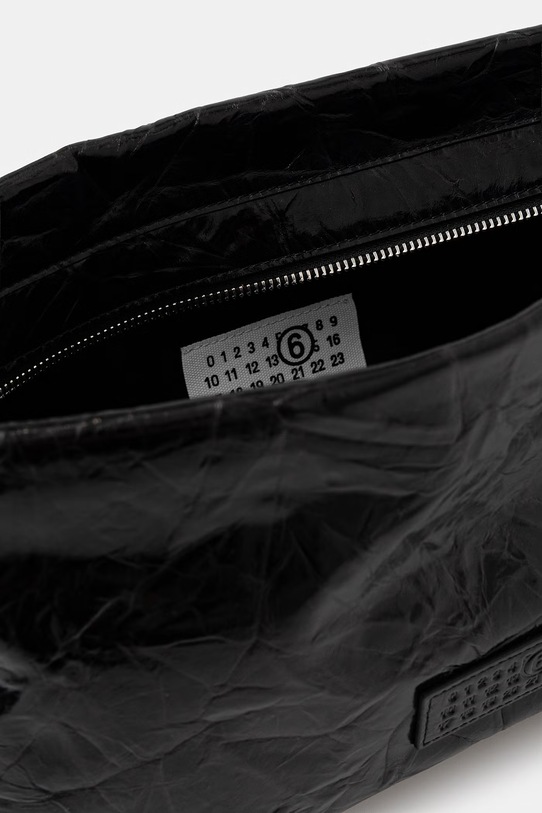 MM6 Maison Margiela torebka damska skórzana SB5ZH0030.P8804.T8013 czarny