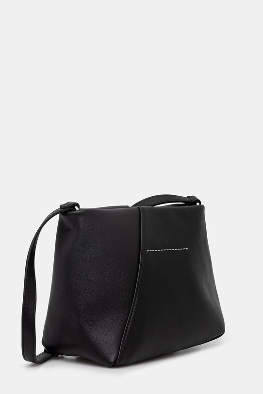 MM6 Maison Margiela torebka crossbody damska skórzana SB5ZH0032.P8805.T8013 czarny SS26