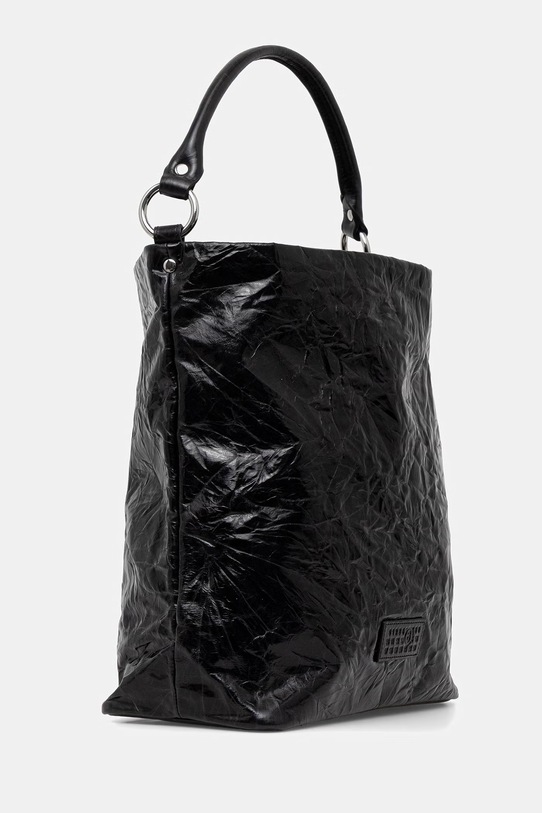 MM6 Maison Margiela torebka skórzana SB5ZL0004.P8804.T8013 czarny SS26