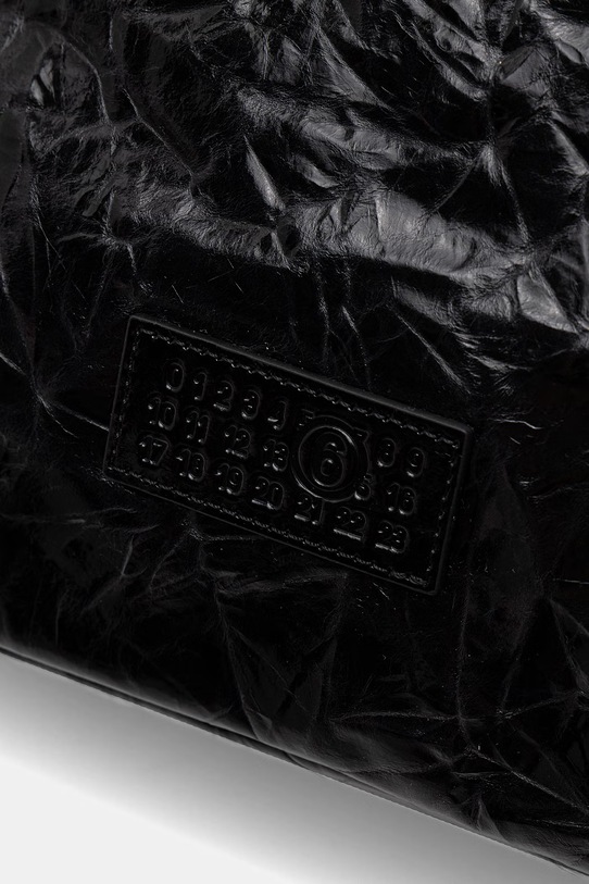 MM6 Maison Margiela torebka skórzana czarny SB5ZL0004.P8804.T8013