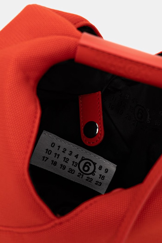 MM6 Maison Margiela torebka SB6WD0026.P6414.T4020 czerwony