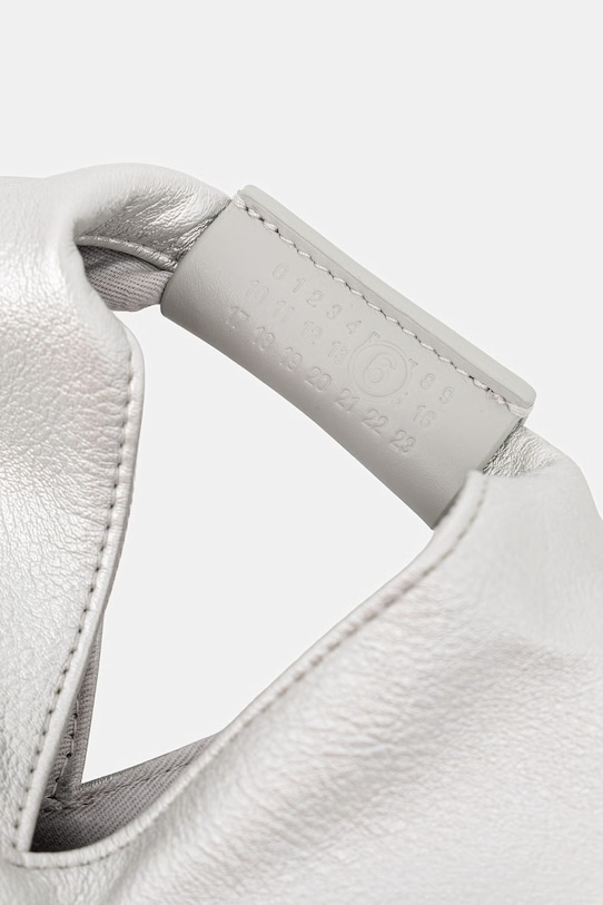 MM6 Maison Margiela torebka srebrny SB6WD0026.P8396.T9002