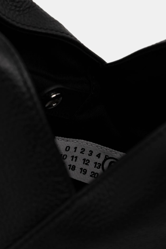 MM6 Maison Margiela torebka skórzana SB6WD0042.P7255.T8013 czarny