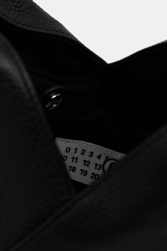 Δερμάτινη τσάντα MM6 Maison Margiela SB6WD0042.P7255.T8013 μαύρο