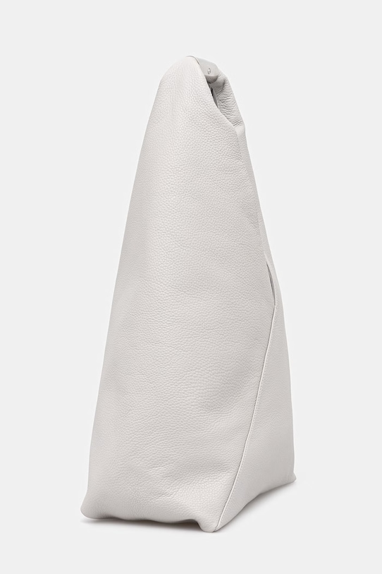 MM6 Maison Margiela torebka skórzana SB6WD0043.P7255.T8059 szary SS26