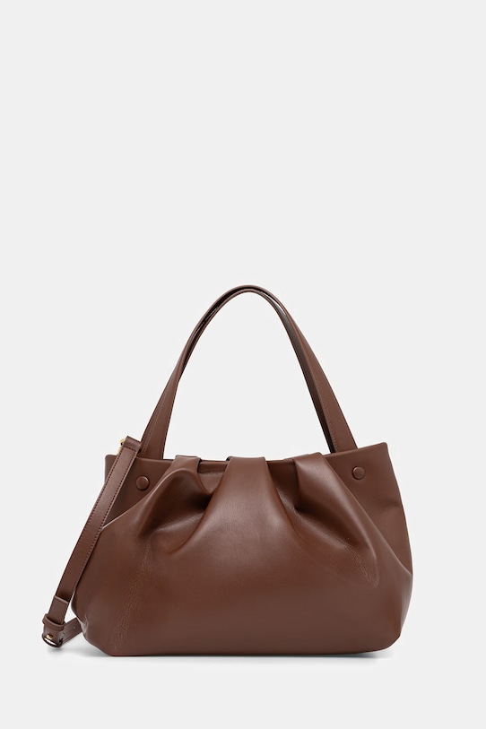 Kabelka Themoire Athena imitácia kože hnedá 261WTMA00