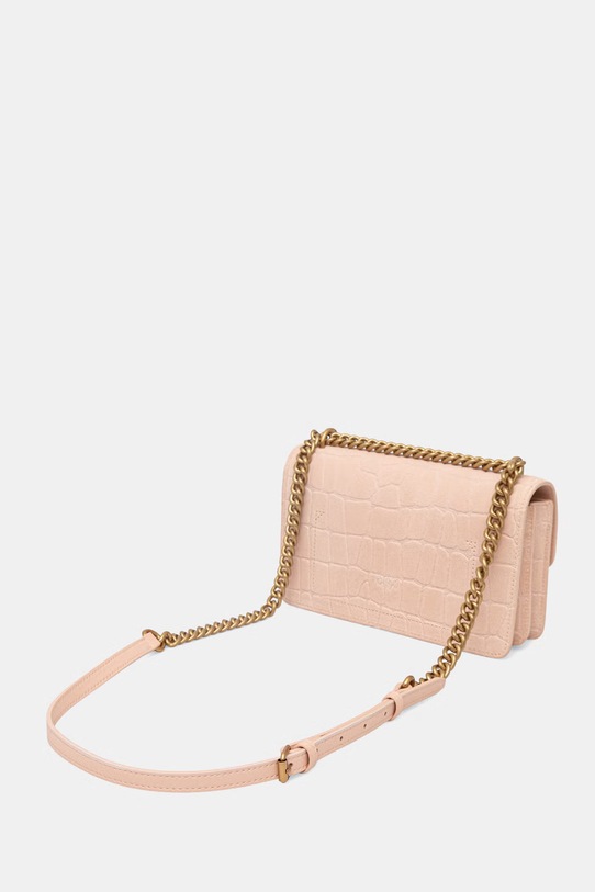 Akcesoria Pinko torebka crossbody damska 100074.A2YW beżowy