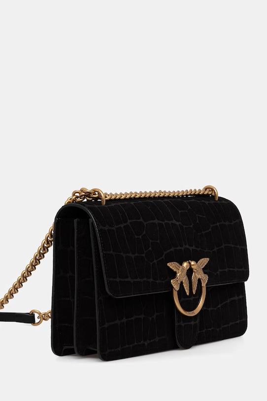 Pinko torebka crossbody damska skórzana 100941.A2YW czarny SS26