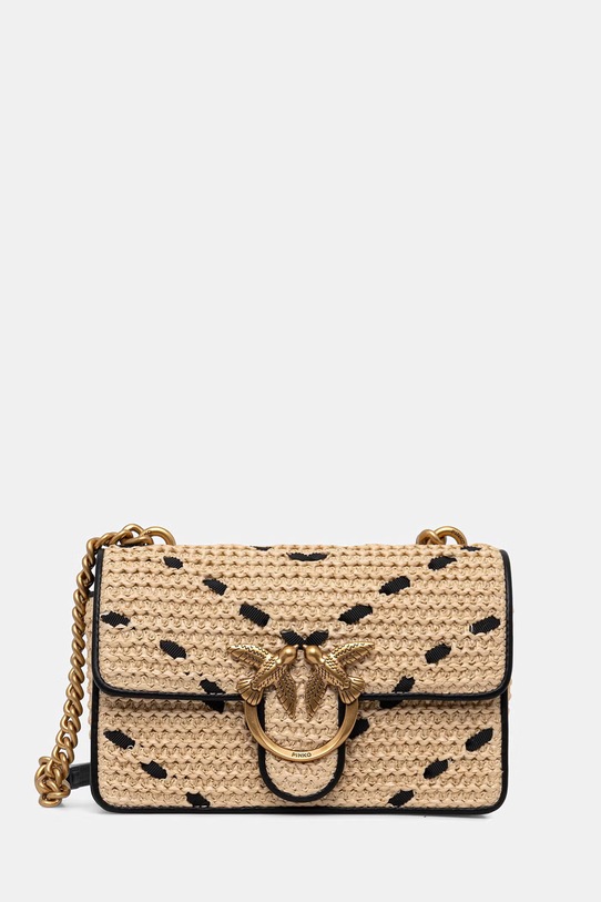 Pinko torebka crossbody damska beżowy 104550.A1RL