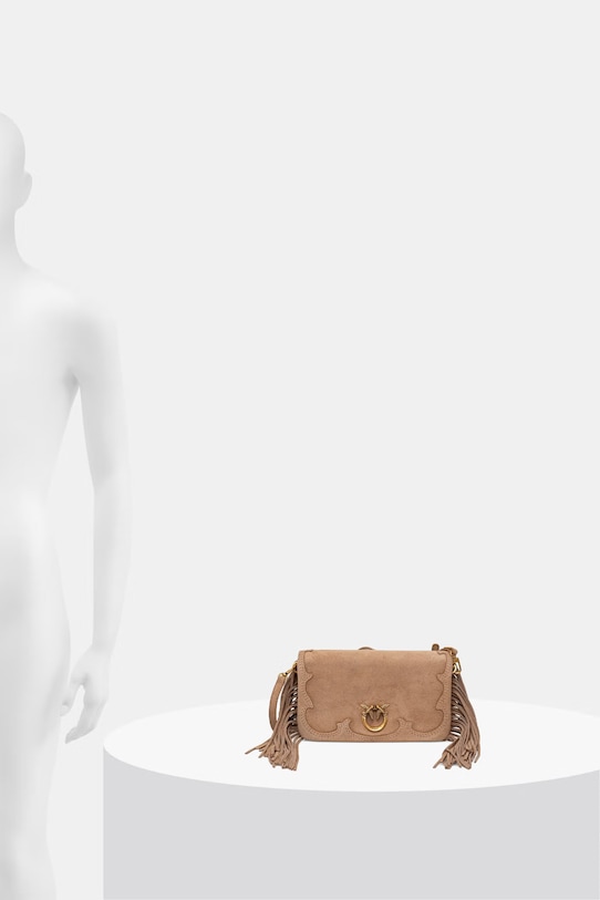 Pinko Crossbody torbica ženska usnjena 106023.A39A