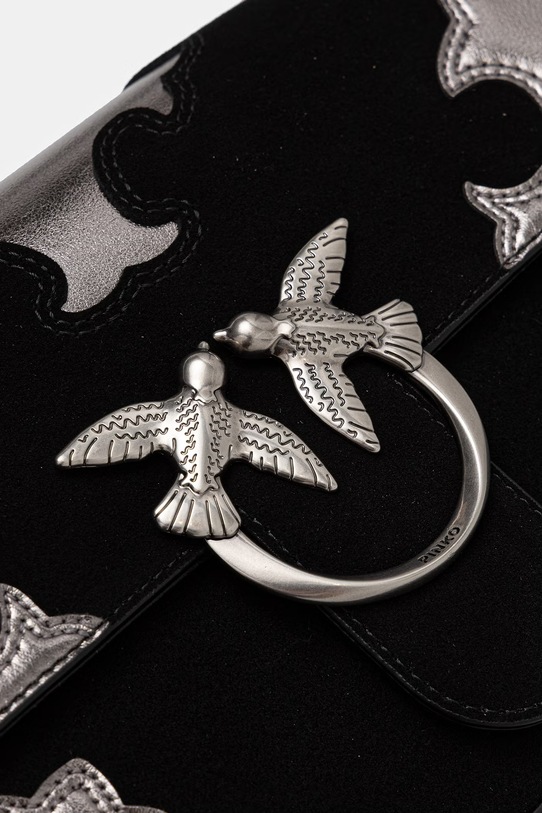 Pinko torebka crossbody damska 106243.A3A0 czarny