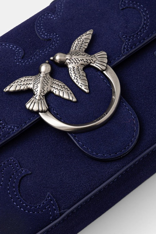 Pinko torebka crossbody damska zamszowa 106244.A0F6