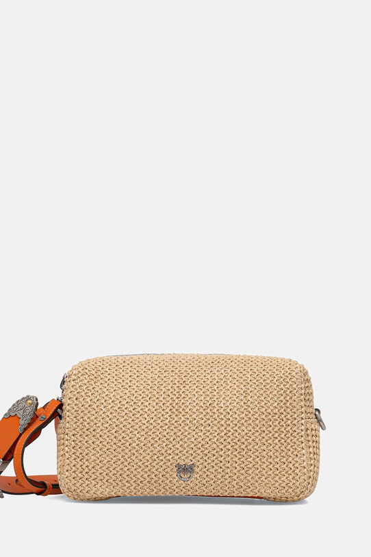 Pinko crossbody kabelka dámska pletená béžová 106661.A391