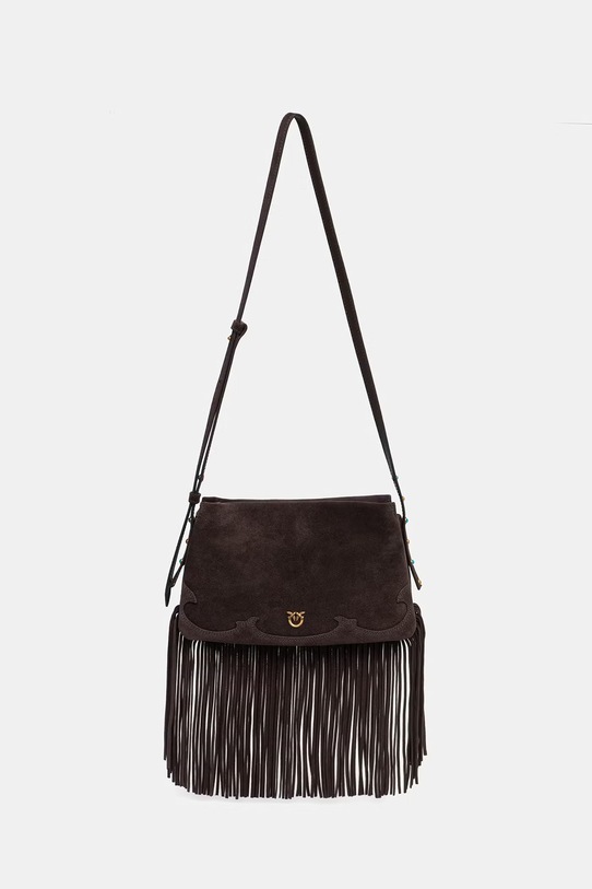 Pinko χιαστί Γυναικεία δέρμα σουέτ καφέ 106665.A0F6