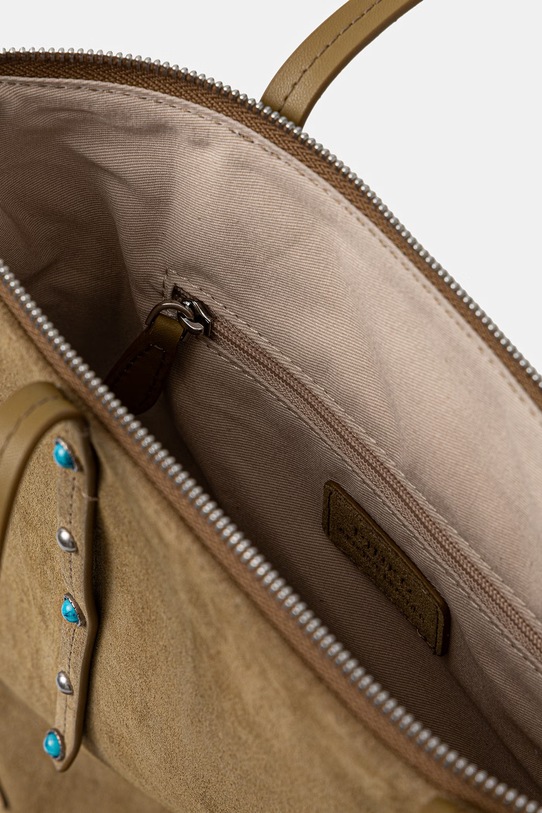 Pinko torebka crossbody damska zamszowa 106666.A0F6