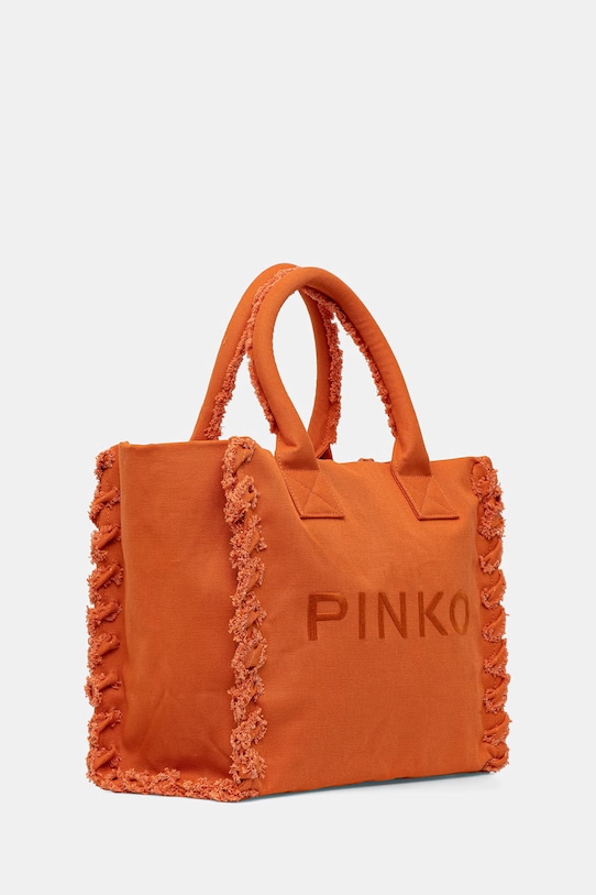 Pinko torebka shopper damska jeansowa 106673.A3A4 pomarańczowy SS26