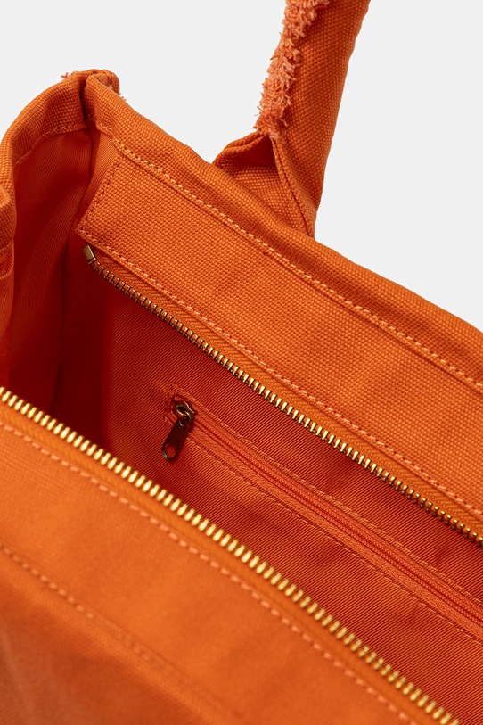 Pinko torebka shopper damska jeansowa 106673.A3A4 pomarańczowy