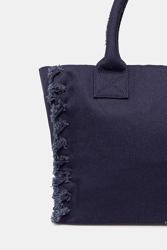 Akcesoria Pinko torebka shopper damska jeansowa 106673.A3A4 niebieski