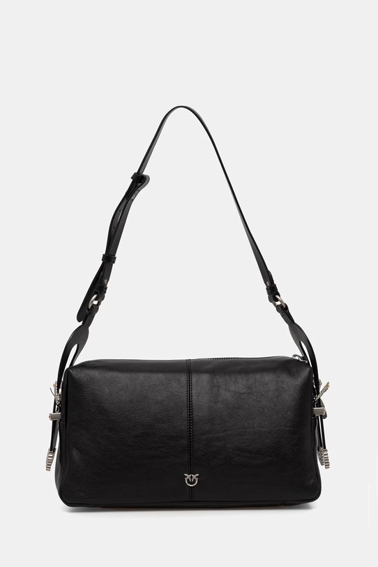 Pinko torebka shopper damska skórzana czarny 106676.A2JG