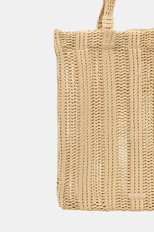 Akcesoria Pinko torebka damska pleciona 106728.A39Y beżowy