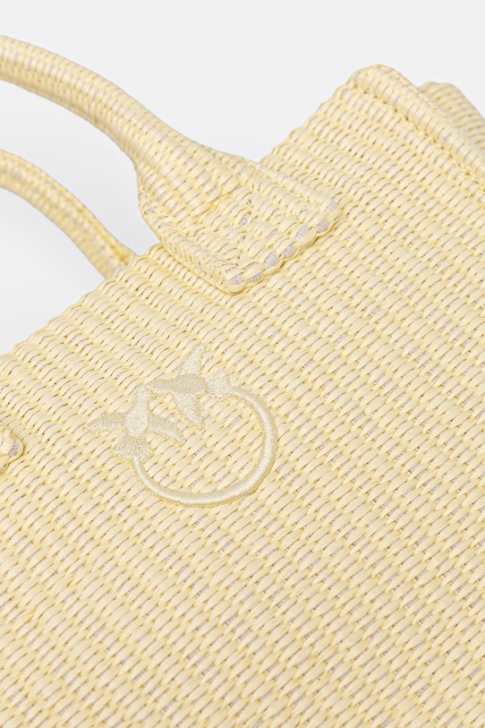 Pinko torebka shopper damska żółty 106832.A39Y