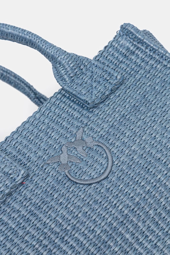 Pinko torebka shopper damska niebieski 106832.A39Y