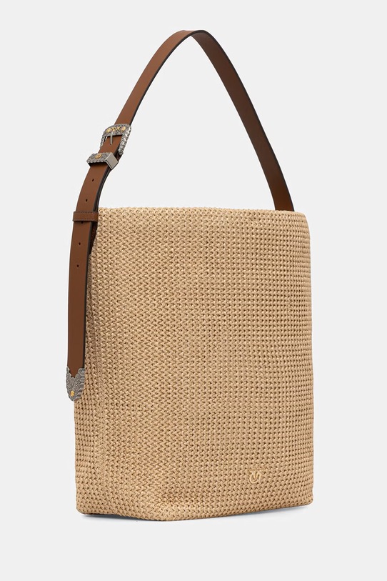 Pinko καλάθι γυναικείο πλεγμένο 106834.A391 μπεζ SS26