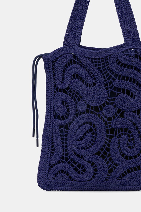 Akcesoria Pinko torebka tote damska 106938.A3CE fioletowy