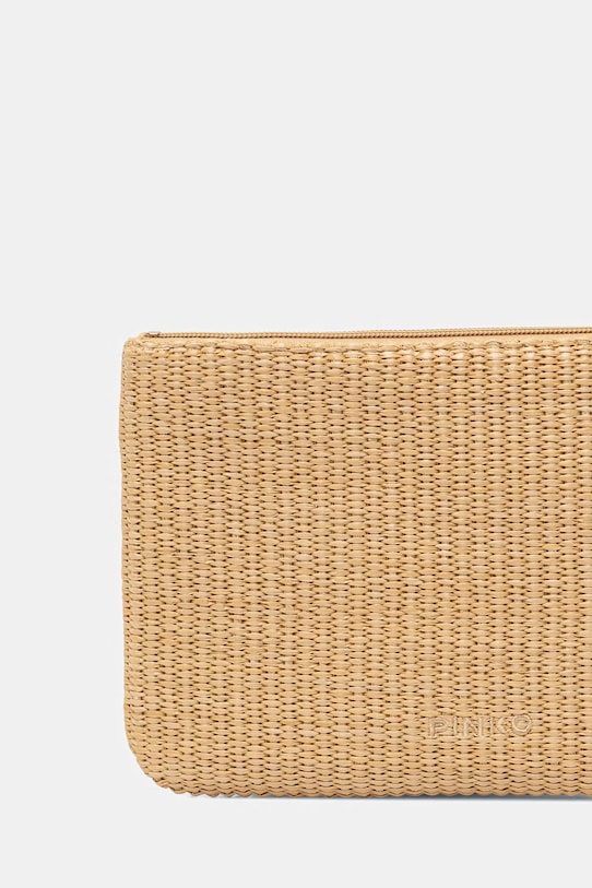 Accessori Pinko bustina da donna intrecciata 106763.A39Y beige