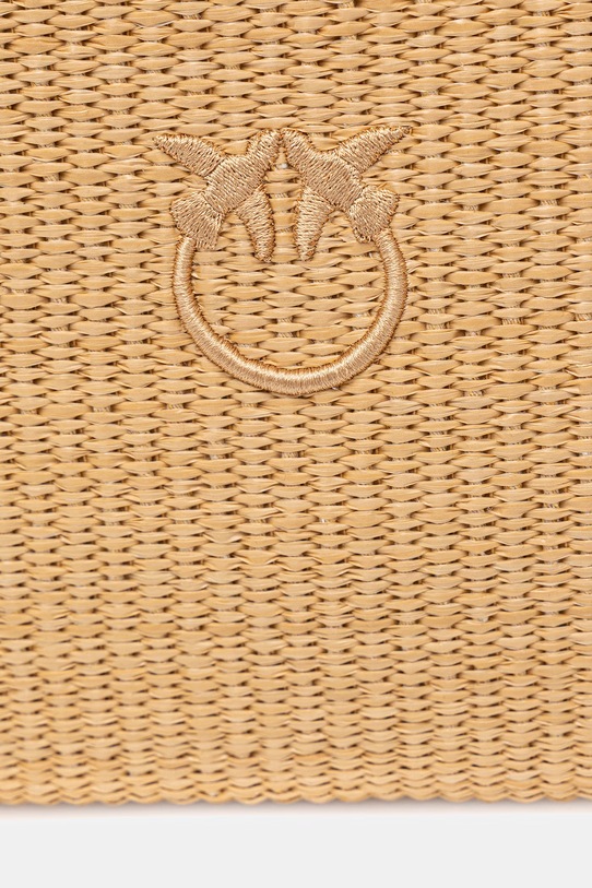 Pinko bustina da donna intrecciata beige 106763.A39Y