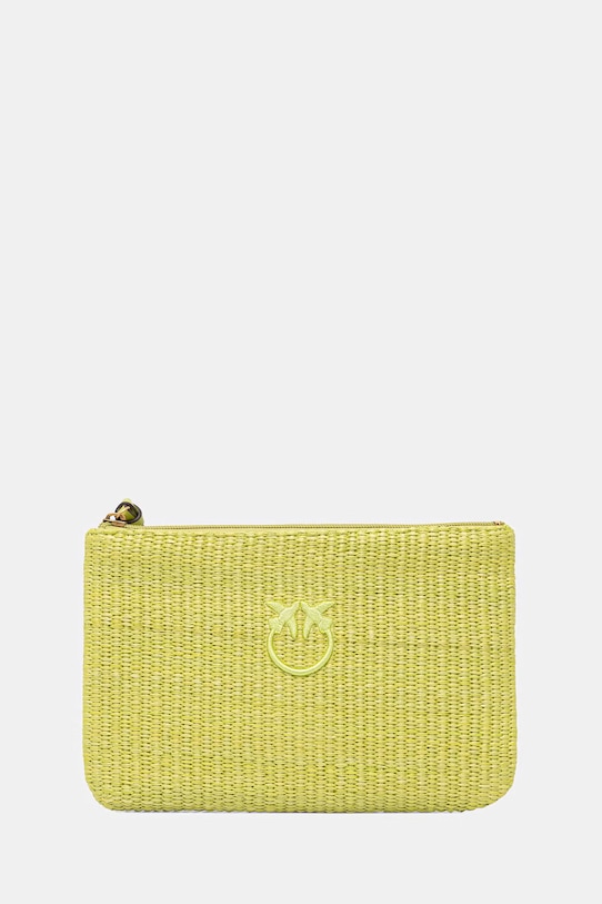 Pinko bustina da donna intrecciata verde 106763.A39Y