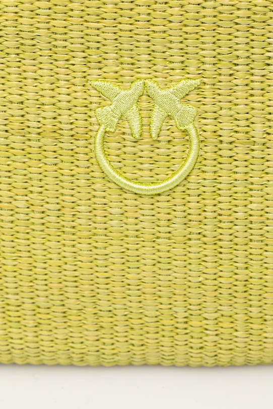 Pinko bustina da donna intrecciata verde 106763.A39Y