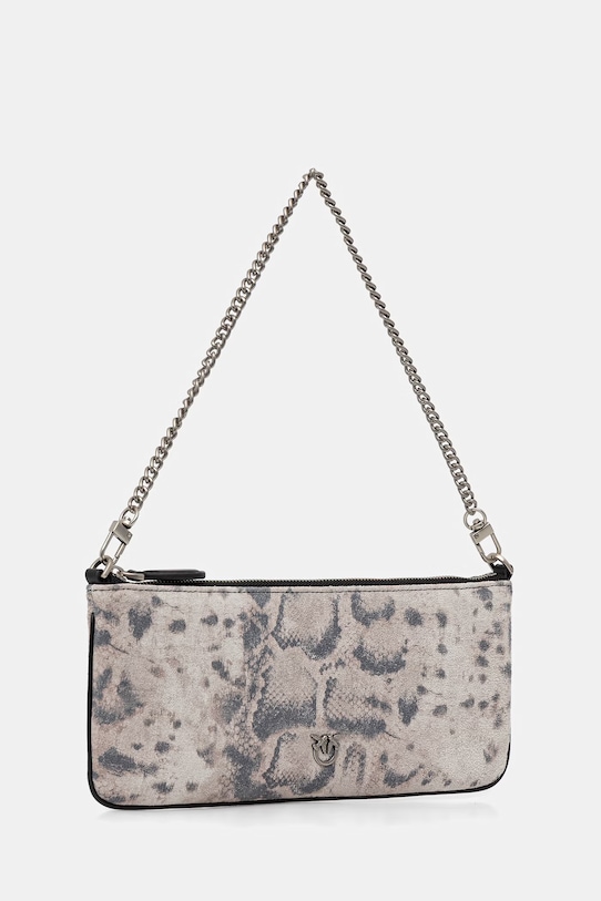 Pinko клатч жіночий з імітації замші 107669.A39V сірий SS26
