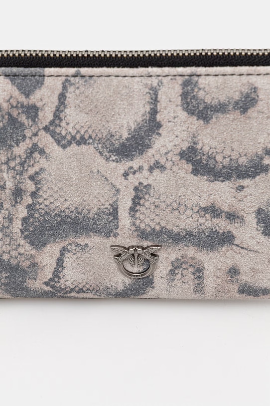 Pinko клатч жіночий з імітації замші сірий 107669.A39V