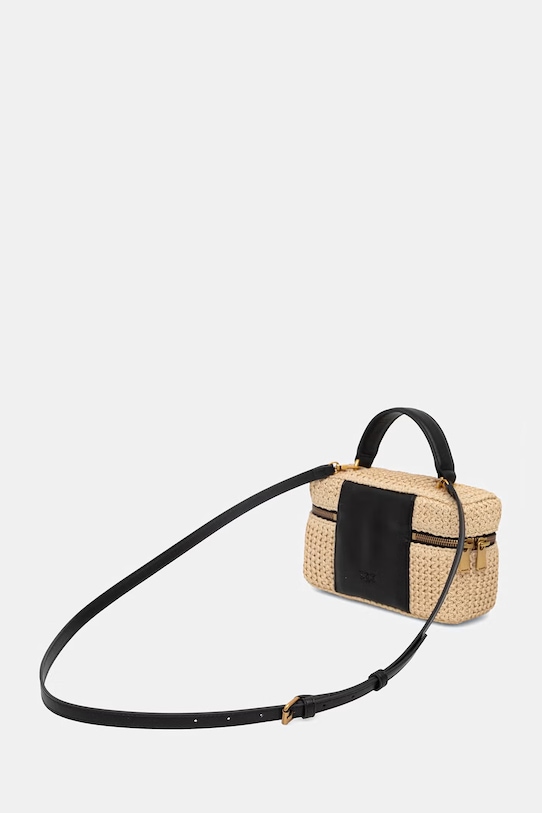 Doplnky Pinko crossbody kabelka dámska 106382.A391 béžová