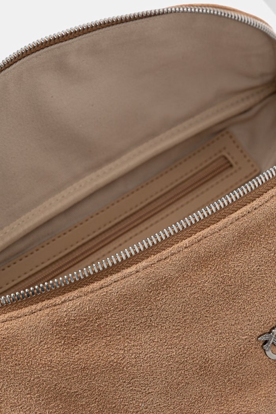 Pinko Чанта за кръста дамска от велур 106724.A0F6 бежов