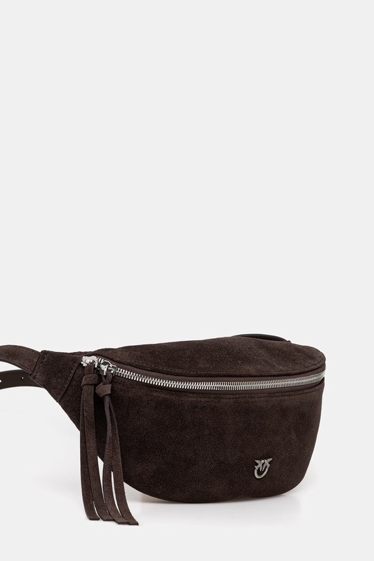 Pinko nerka damska zamszowa 106724.A0F6 brązowy SS26