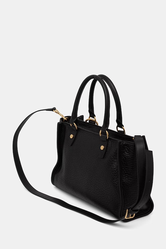 Akcesoria Marc O'Polo torebka damska skórzana 5000010917 czarny