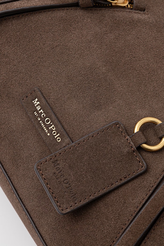 Marc O'Polo torebka damska zamszowa brązowy 5000010918
