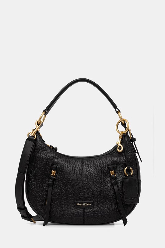 Marc O'Polo torebka crossbody damska skórzana czarny 5000010927