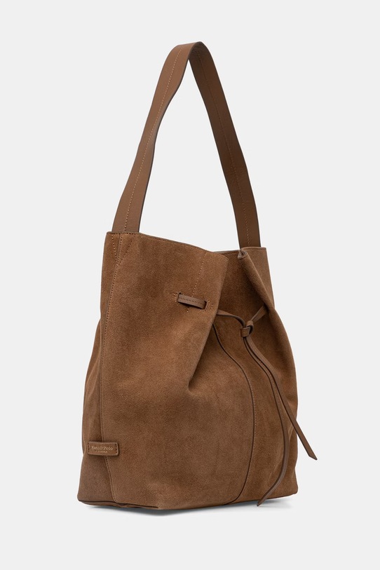 Marc O'Polo kabelka typu shopper dámska semišová 5000010929 hnedá SS26