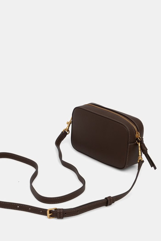 Akcesoria Marc O'Polo torebka damska skórzana 5000010933 brązowy