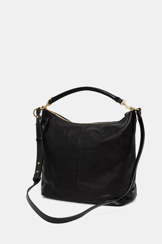 Marc O'Polo torebka shopper damska skórzana czarny 5000010942