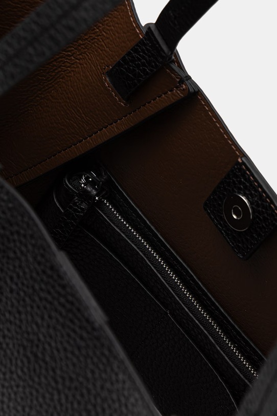 Marc O'Polo torebka shopper damska skórzana 5000010951 czarny